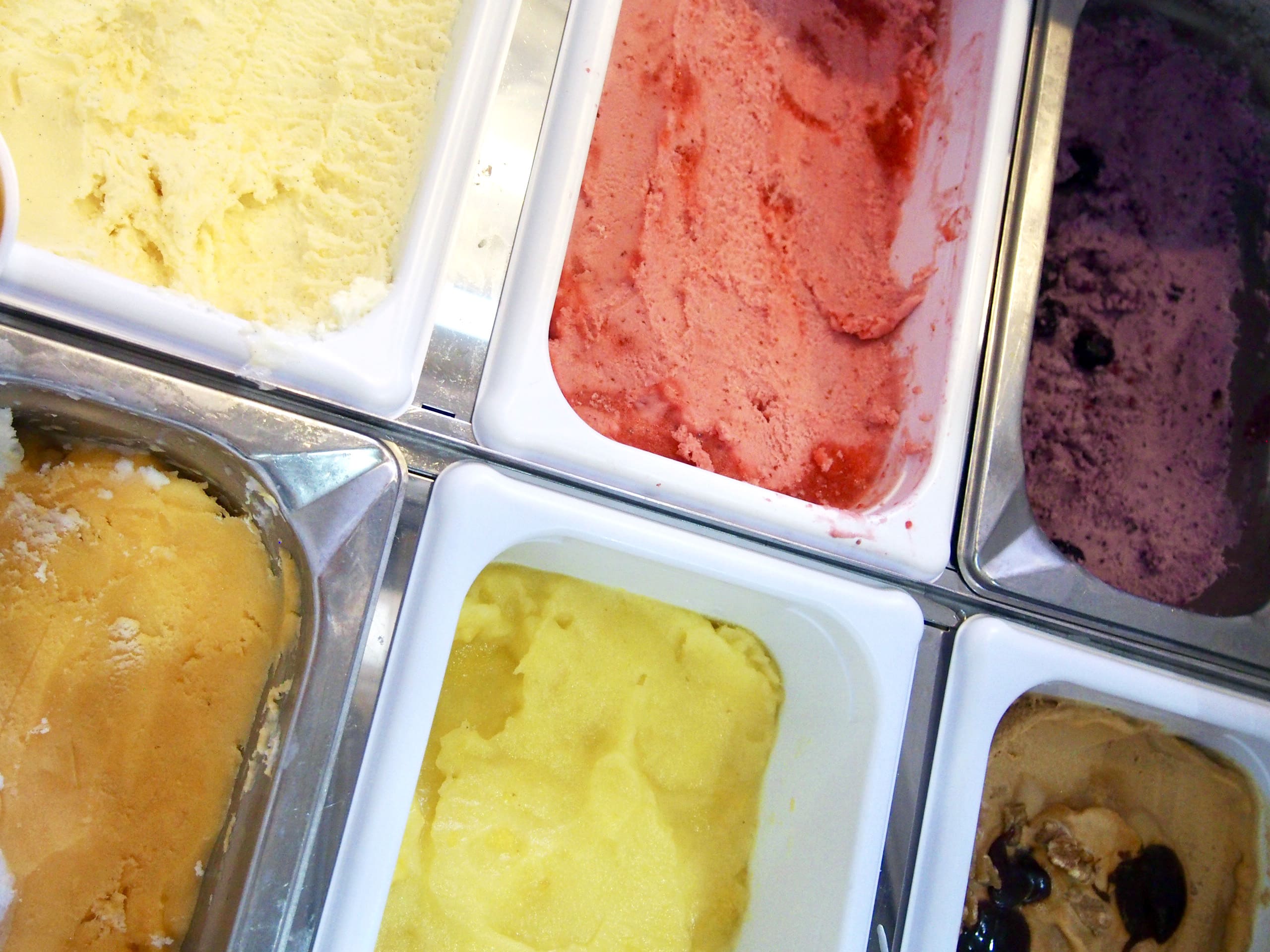 ジェラートケースの画像